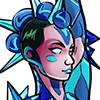 Ghiaccio Pattinatore Yria